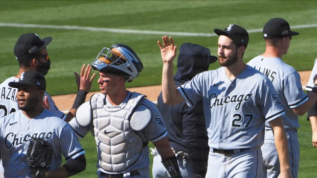 White Sox postgame W v OAK WC G1 2020-09-29 (Kelley Cox) USATSI_14999285